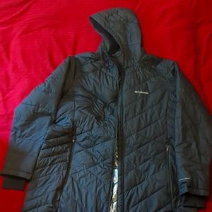 Columbia Heavenly long hooded jacket